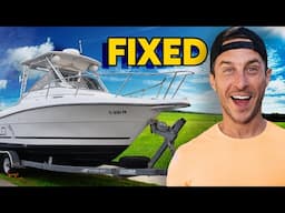 RESTORING an old Facebook Marketplace BOAT