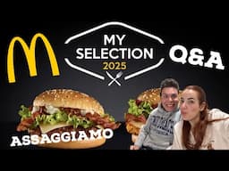 ASSAGGIAMO I NUOVI MY SELECTION 🍔🍟 Q&A MUCKBANG 🤩 | Nicole Mologni