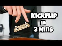 How to Kickflip Any Fingerboard In 3 Minutes