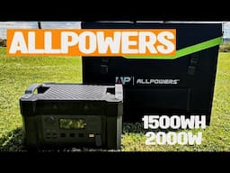 Allpowers S2000 Power Station | Will it run an air fryer?