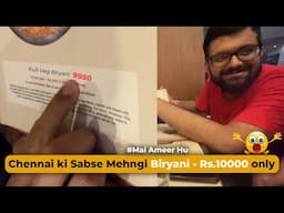 10000 ki Biryani 😳 in Chennai || Placement ki Party Mehangi Padhi