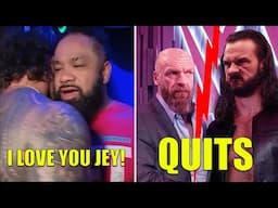 Jacob Fatu Joins Jey Uso...Drew McIntyre quits WWE...Roman Reigns' Angry Msg CM Punk A/ Royal Rumble