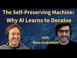 The Self-Preserving Machine: Why AI Learns to Deceive