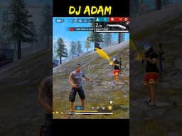 New Players🤡 Vs DJ Adam🗿🔥 #freefire #badge99 #djadam