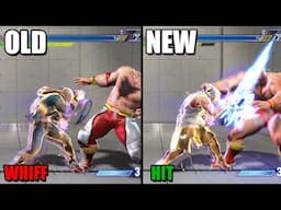 SF6 December Patch Changes, Side-by-Side Comparison.