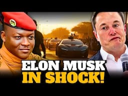 Tesla In PANIC! Captain Ibrahim Traoré Launched Burkina Faso’s First Electric Car!