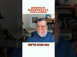 What is Webinar Wednesdays? | Online Business Tips for Boomers & Gen X