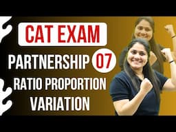 Partnership|Ratio Proportion and variation|Quant Arithmetic|CAT|Dream Maths