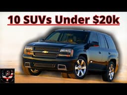 The 10 Fastest American SUVs Under $20k - 2024