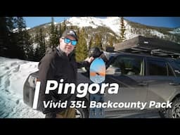 Pingora Vivid 35L Backcountry Backpack Review - Creative and Functional