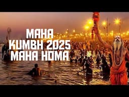 🔴LIVE | MahaKumbh 2025 | MAHA HOMA | TANYRIK | Prayagraj | Naga Sadhu |