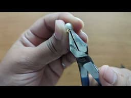 FREE Jewellery making Course || jewellery making material Class-2 || use of eye pin and head pin