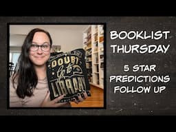 Booklist Thursday 5 Star Predictions Follow Up