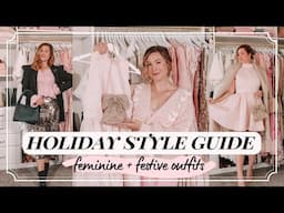 🎀 Feminine & Festive: A Pink Holiday Style Guide🌟