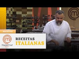 3 deliciosas receitas ITALIANAS para fazer em casa | MASTERCHEF BRASIL RECEITAS