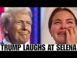 Selena Gomez BREAKSDOWN After Trump Laughed At Her Crying Video Saying She's Next