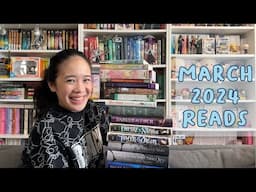 March 2024 Reads | the amazing, the not-so-good and everything in between