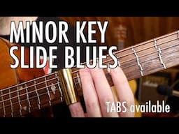 OPEN D MINOR SLIDE GUITAR - St James Infirmary Blues TABS available