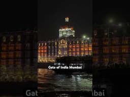 Gateway of India Mumbai night view | gate of India Mumbai | taj hotel Mumbai #gatewayofindia #taj