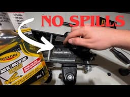 Easy Floor Jack Fill (Life Hack)