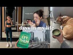 PRODUCTIVE DAYS 🌱 NEW books, healthy habits, Non-Toxic Makeup + Pilates & lifting! | VLOG