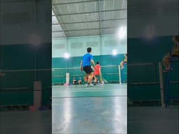 Bakar Lemak Main Badminton #olahraga #badminton #shorts