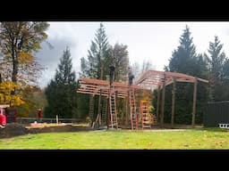 Amazing Construction! Building A Studio, Getaway Loft And Shed