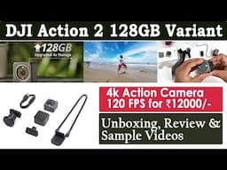 DJI Action 2 128GB Variant Unboxing & Underwater & Slow-mo footage