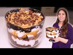 Epic Chocolate Caramel Trifle Recipe By Kitchen With Amna