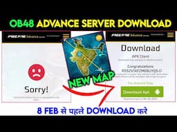 Free Fire Advance Server sorry Problem| Free Fire Advance Server Download Problem| Download Link