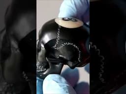 Carving a Skull into a Billiard Ball