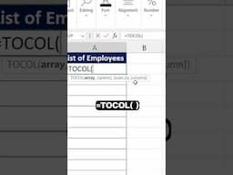 This Excel Function Will Blow Your Mind! 😱 #shorts #exceltips #malayalam