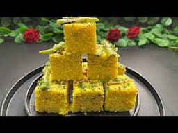 आज फिर बनाया ये नाश्ता Khaman Dhokla