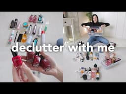 Decluttering My Skincare & Beauty Products For 2025!