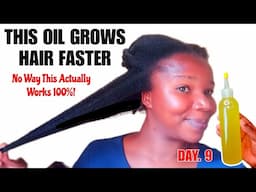 DAY.9: THIS WILL SHOCK YOU 😳! Embrace the Power of Onion Oil for Healthy Hair Growth#hair #haircare