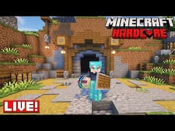 Minecraft 1.21 Hardcore | Diamond Mine Build & Chatting