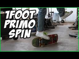 one foot primo spin (accidental?)