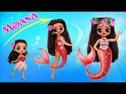 Moana 2: ¡De Niña a Sirena! 32 Manualidades