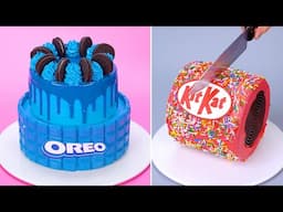 Indulgent OREO & KITKAT Mixed Chocolate Cake Ideas | Satisfying Chocolate Cake Decorating Videos