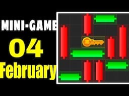 4 February Hamster Kombat Daily Mini-Game Puzzle Solved #hamstercombat #minigame #minipuzzle