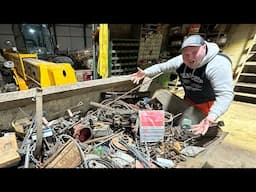 JCB buckets of scrap! This was all in my workshop not anymore!