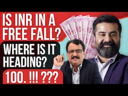 Is INR in a free fall ? Where Is It Heading? 100. !!! ?????