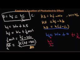 Einstein's Equation of Photoelectric Effect