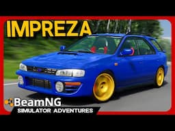 HUGE Subaru Impreza Mod for BeamNG! - 1st Generation Impreza