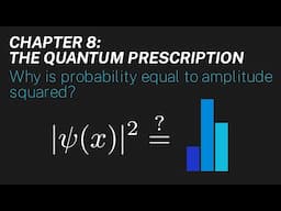 Ch 8: Why is probability equal to amplitude squared? | Maths of Quantum Mechanics