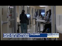 Flu cases soar in NC as COVID, RSV numbers decline