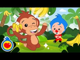 ¡Mono, Banana! 🍌🙈 Canciones Infantiles | Plim Plim