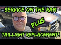 Replacing Circuit Board Style Taillights With Old School Units & Changing The Oil. 05 Ram 1500