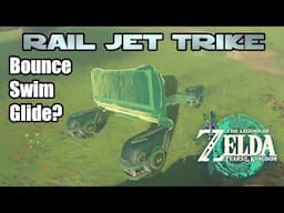 Land Jet Trike: A Small Wheel Railjet - Tears of the Kingdom