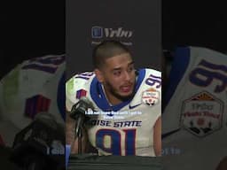 Boise State’s Ahmed Hassanein Thanks Coach For Relationship With Jesus #football #christian